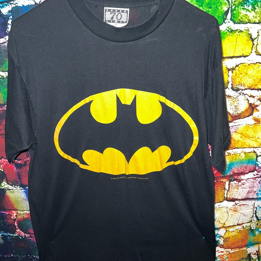 Vintage single stitch 1980s Batman T-shirt unisex size XL
